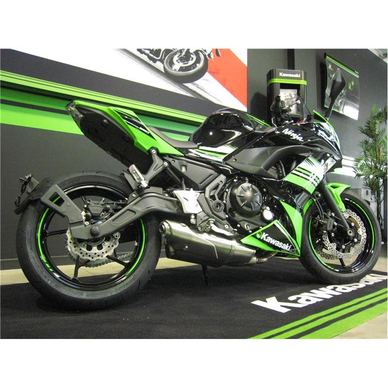 Support de plaque ras de roue Kawasaki Ninja 650